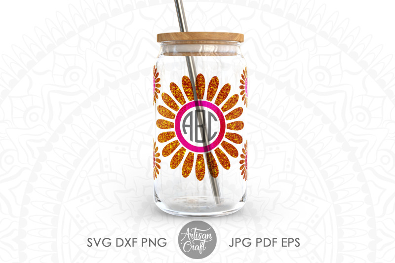 can-glass-svg-sunflower-monogram-can-glass-wrap-16oz-glass-can-png