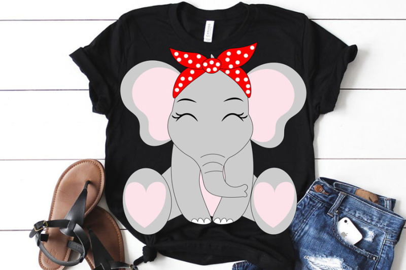 baby-elephant-svg-elephant-with-bandana-svg-file-girl-elephant-svg