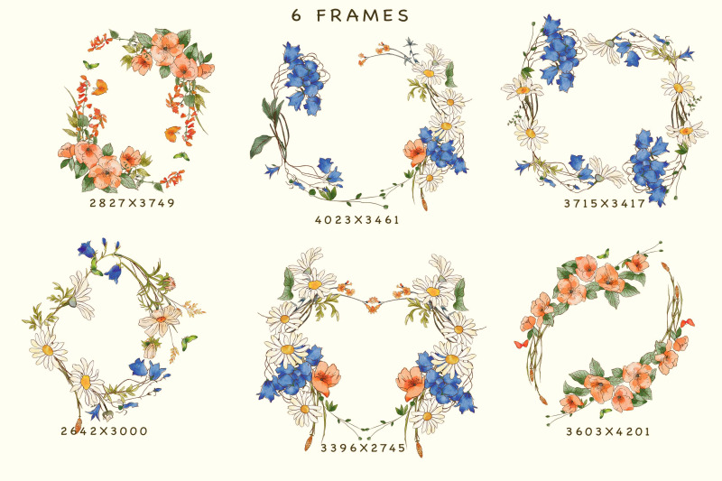 watercolor-country-flowers-clipart-set