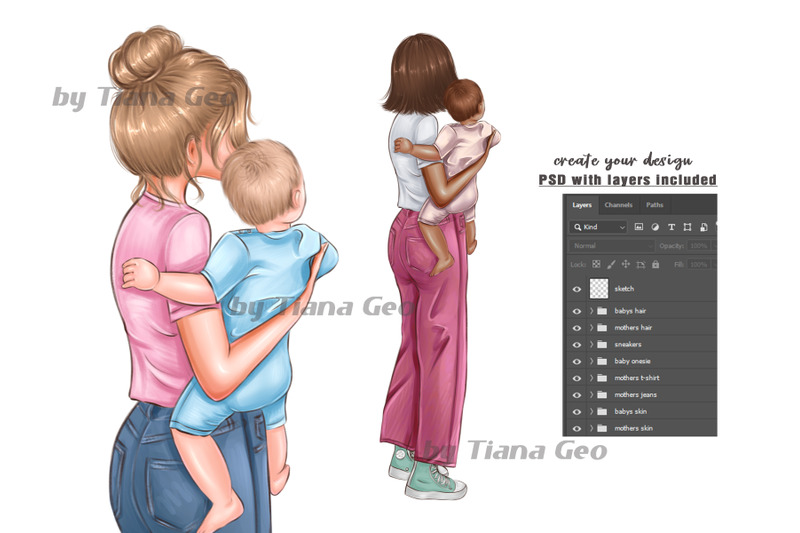 mother-and-baby-clipart-creator-psd-with-layers