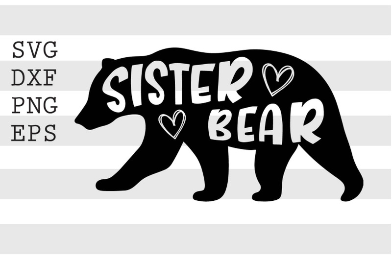 sister-bear-svg