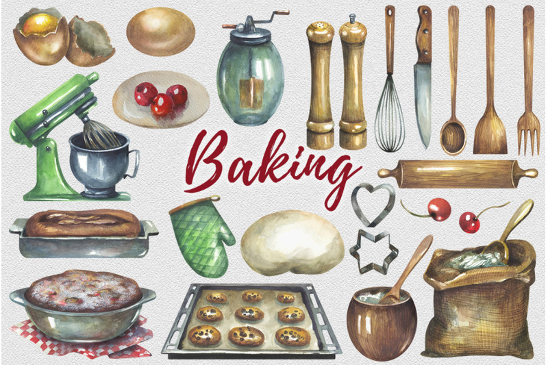 baking-watercolor-clipart