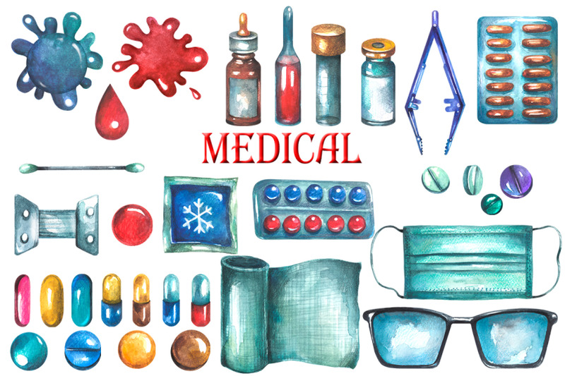 watercolor-medical-clipart