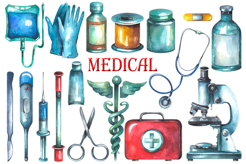 watercolor-medical-clipart