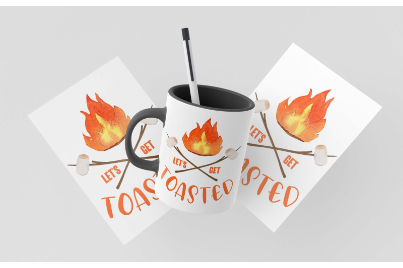 campfire-lets-get-toasted-sublimation-designs