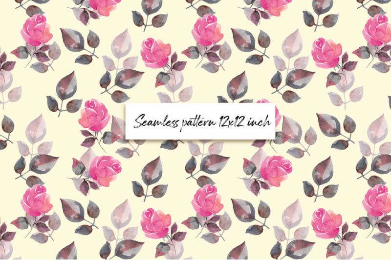 pink-roses-watercolor-seamless-pattern