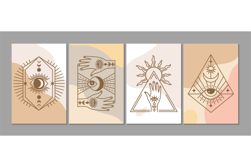 stylish-esoteric-cards-mystical-line-elements-modern-art-banners-tem