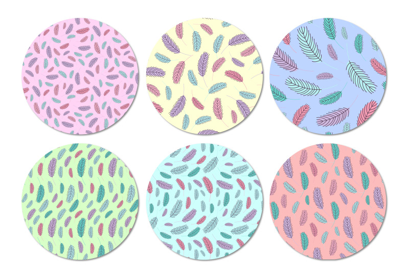 feathers-seamless-patterns-pack