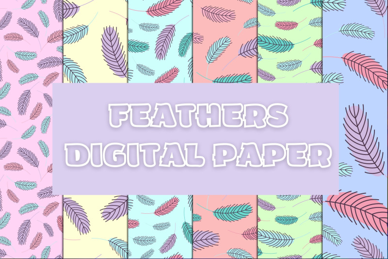 feathers-seamless-patterns-pack