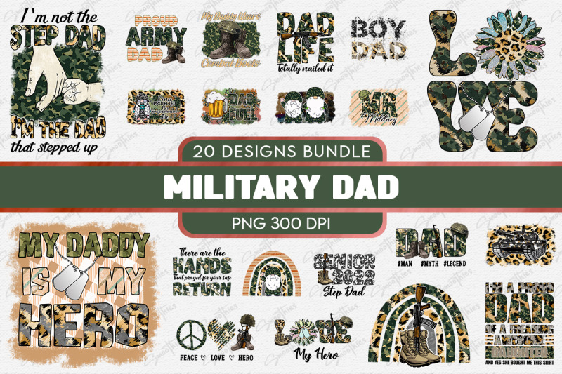 military-dad-png-father-039-s-day-bundle