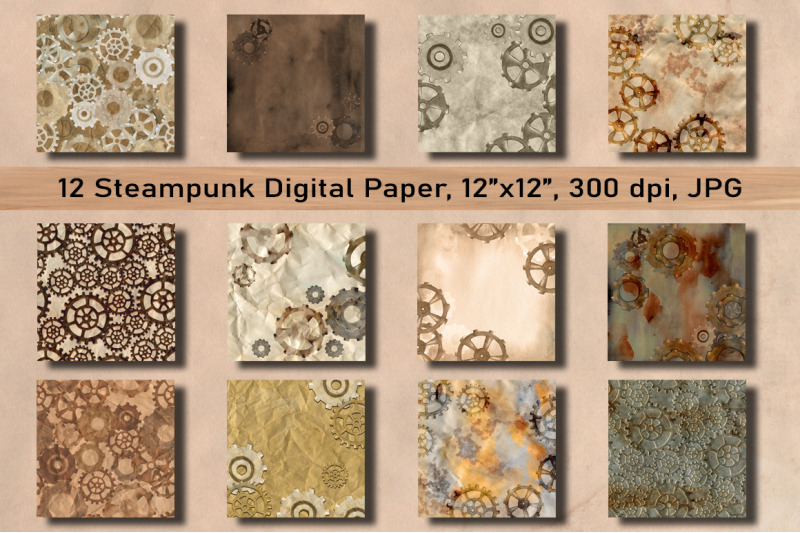 12-vintage-digital-paper-with-steampunk-gears