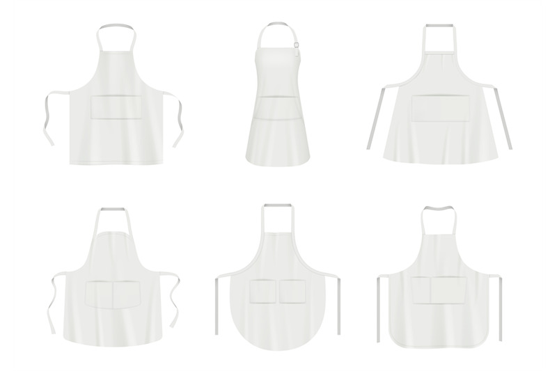 kitchen-apron-black-and-white-fabric-clothes-for-professional-cook-ch