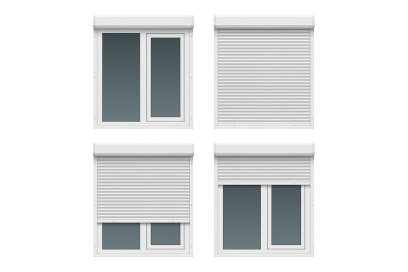 window-roller-doors-metal-realistic-white-house-shapes-for-windows-cl