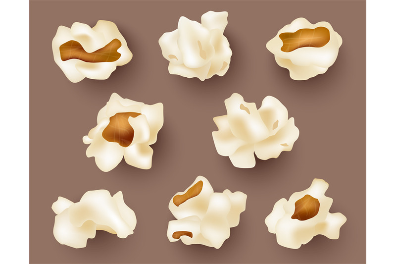 realistic-popcorn-snack-food-for-movies-3d-fluffy-corns-decent-vector