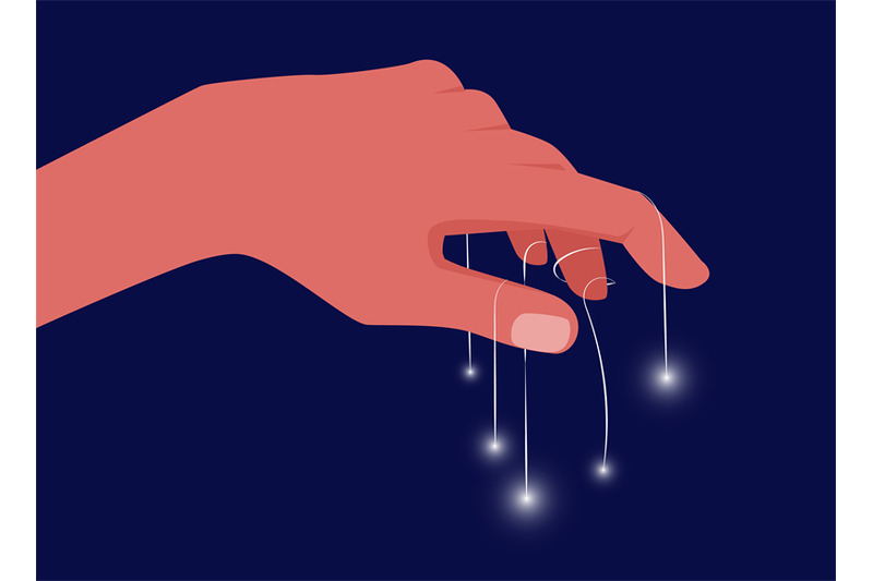 hand-holding-stars-on-fingers-shine-lights-on-strings-mystical-or-ma