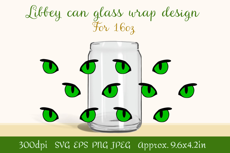 can-glass-wrap-design-16oz-cat-eyes-svg