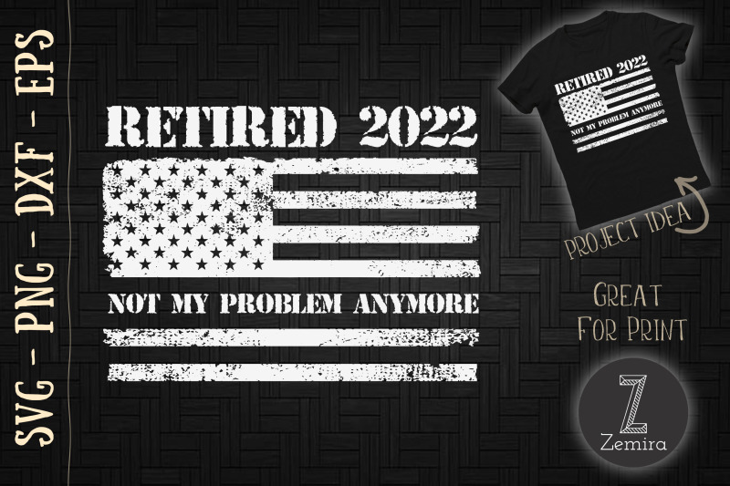 retired-2022-retirement-american-flag