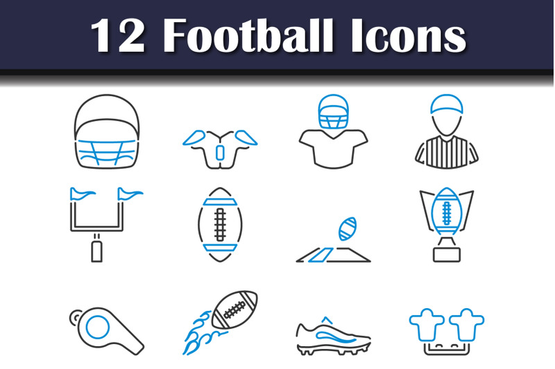 football-icon-set