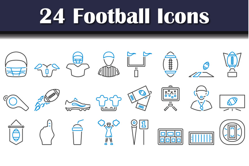 football-icon-set