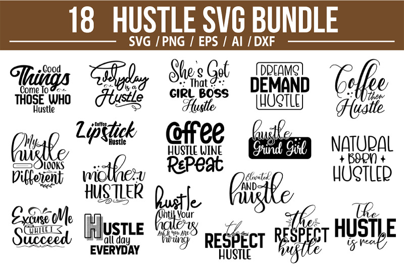 hustle-svg-bundle