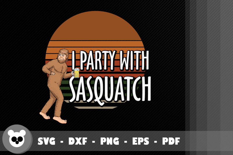 funny-design-i-party-with-sasquatch