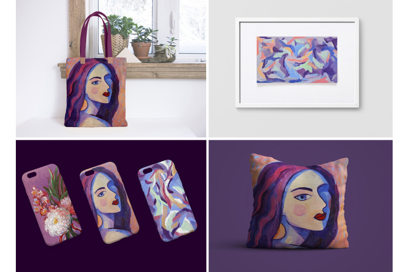 purple-original-art-wall-gallery