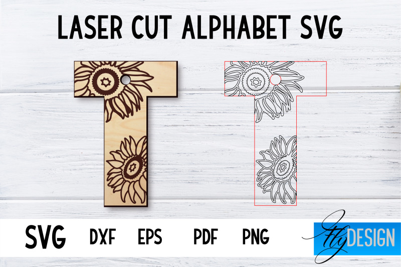 laser-cut-alphabet-with-sunflowers-letter-svg-t