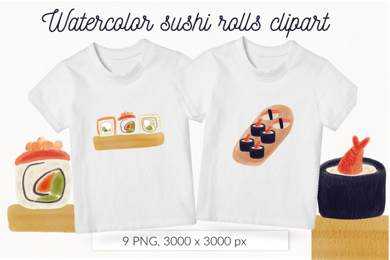 watercolor-sushi-roll-set-japanese-food-clipart-sublimation