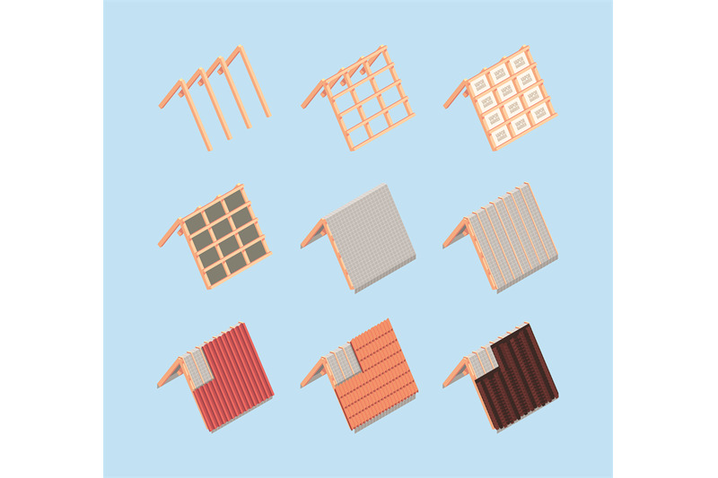 roofing-isometric-building-stages-construction-material-flexible-tile