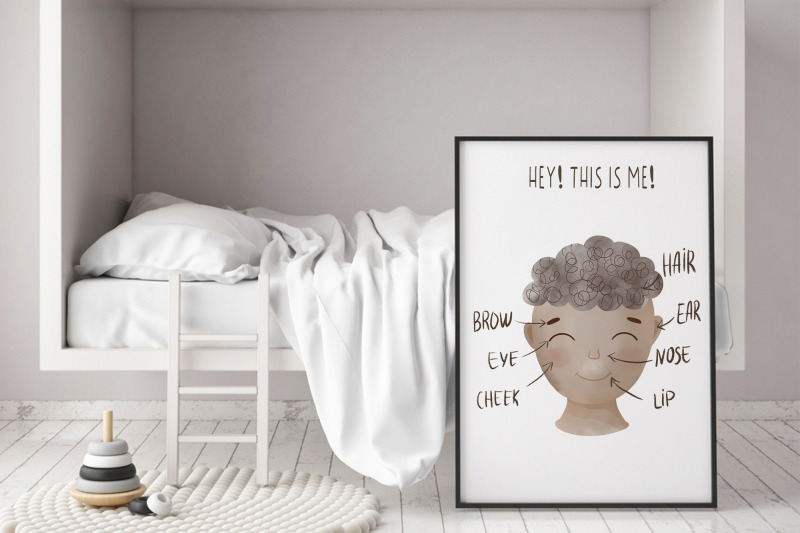 baby-black-boy-face-educational-print-body-poster-wall-art