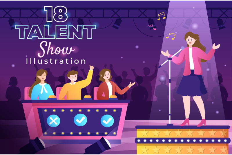 18-talent-show-and-tv-quiz-illustration