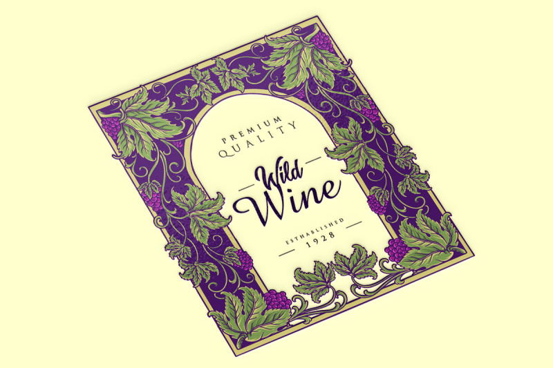 vintage-luxury-wine-floral-labels