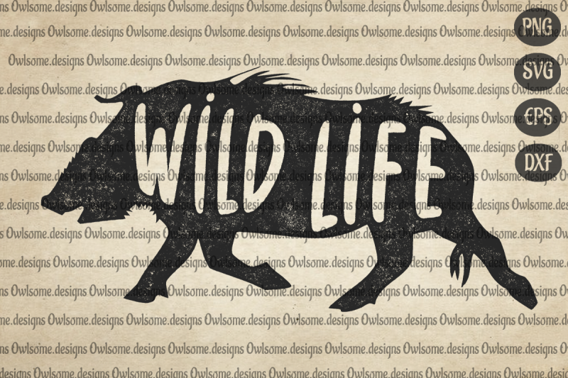 vintage-wild-boar-wild-life-sublimation