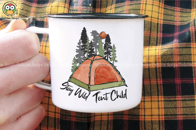 stay-wild-tent-child-sublimation-design