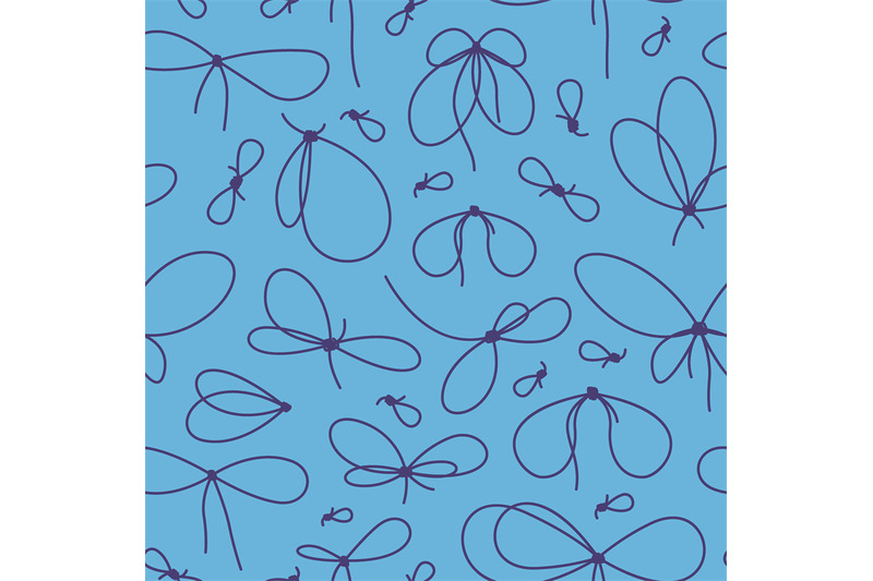 bows-pattern-decorative-loops-illustration-for-textile-design-project