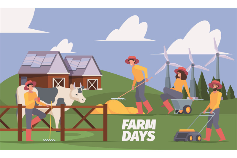 outdoor-farm-background-active-farmers-working-on-field-garish-vector