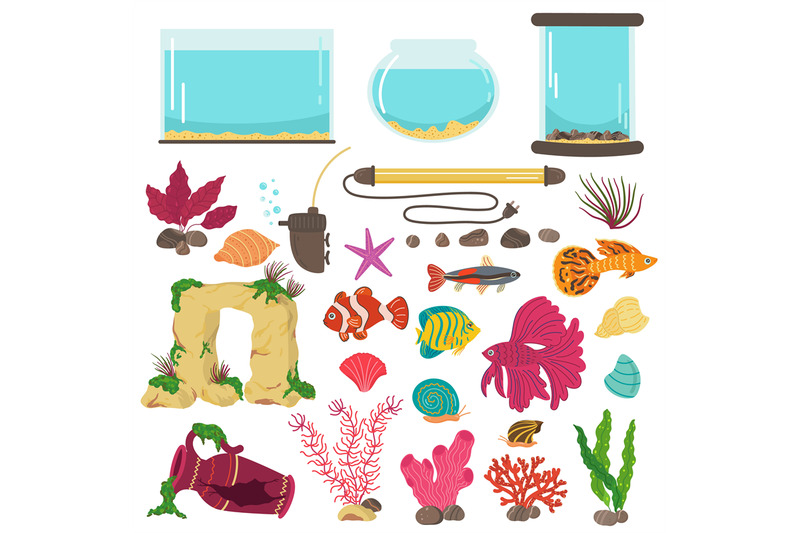 aquarium-elements-interior-decor-glass-water-containers-for-color-li