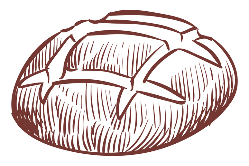 round-bread-sketch-boule-engraving-bakery-symbol