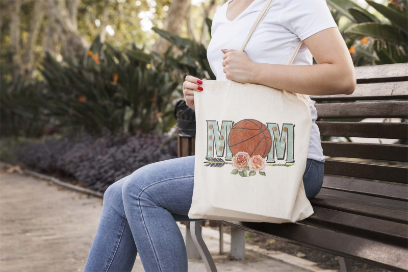 basketball-mom-floral-sublimation