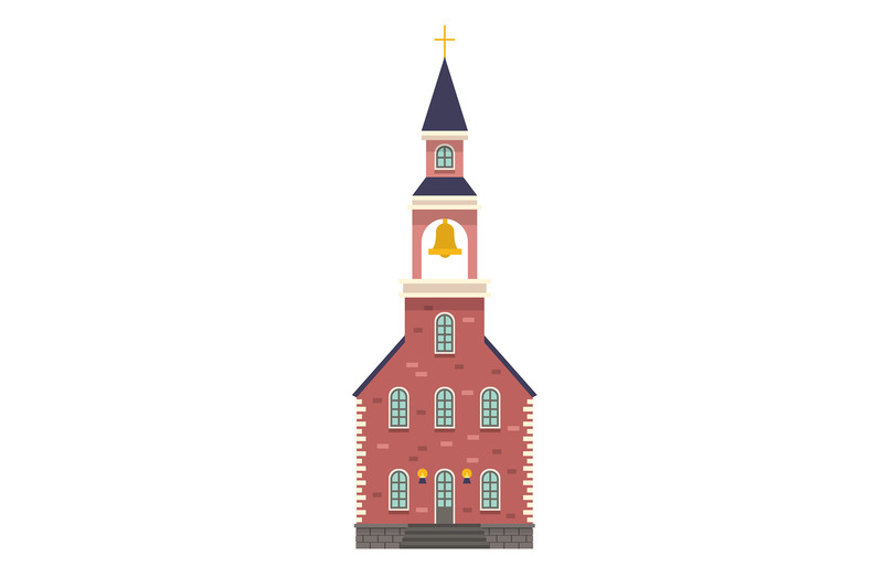 church-icon-high-old-building-with-golden-bell