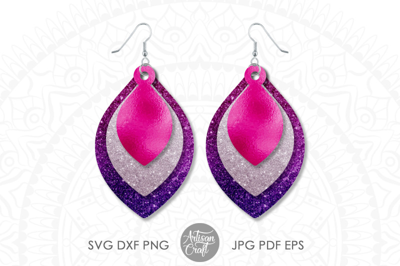 earring-svg-teardrop-earrings-svg-stacked-earring-svg