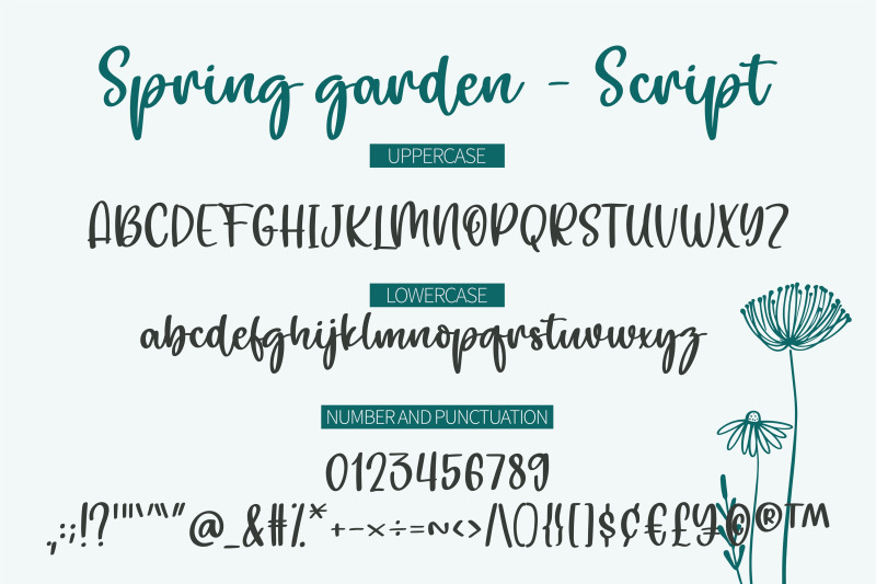 spring-garden-a-handwritten-font-duo