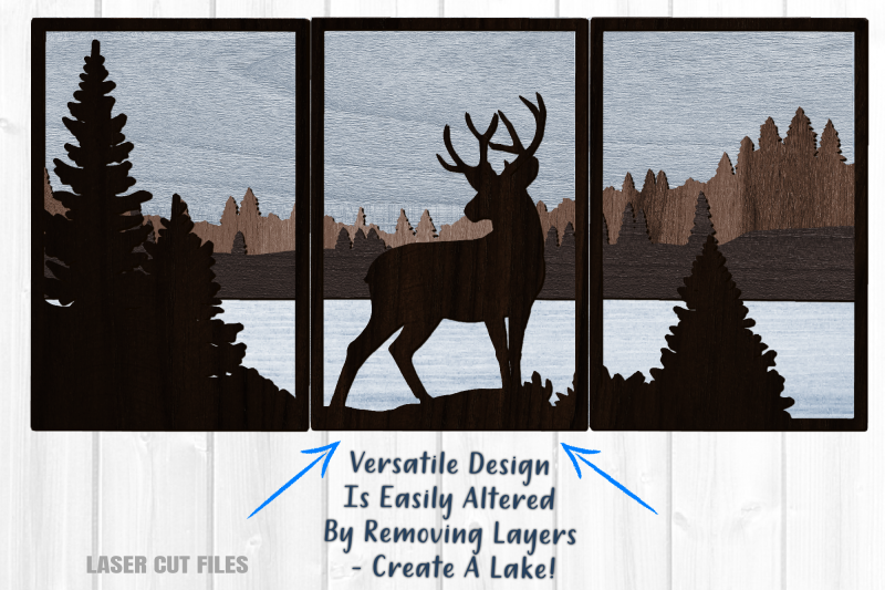 3-piece-forest-deer-scene-svg-laser-cut-files-buck-svg-glowforge