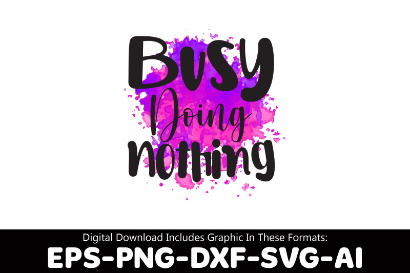 busy-doing-nothing