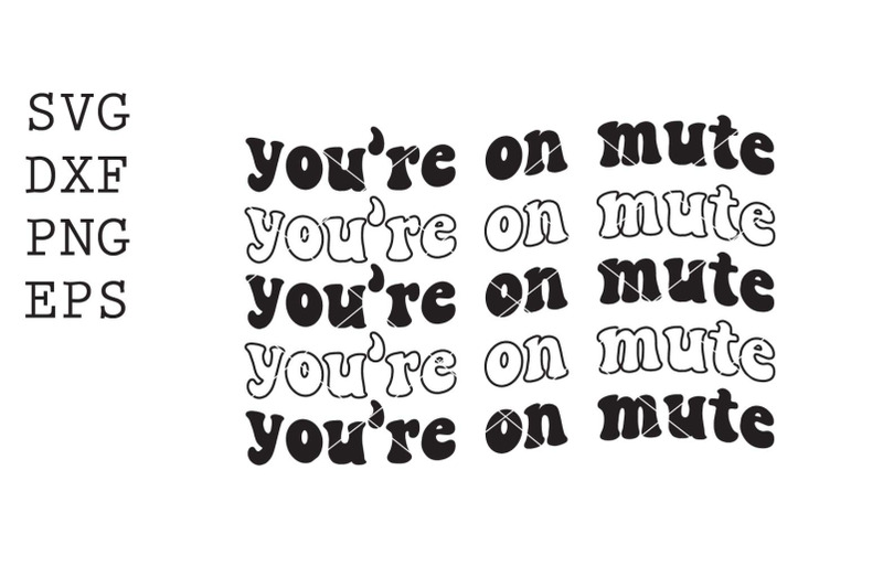 youre-on-mute-svg