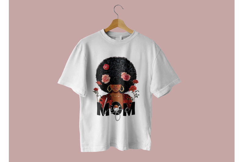 afro-mom-life-sublimation-design