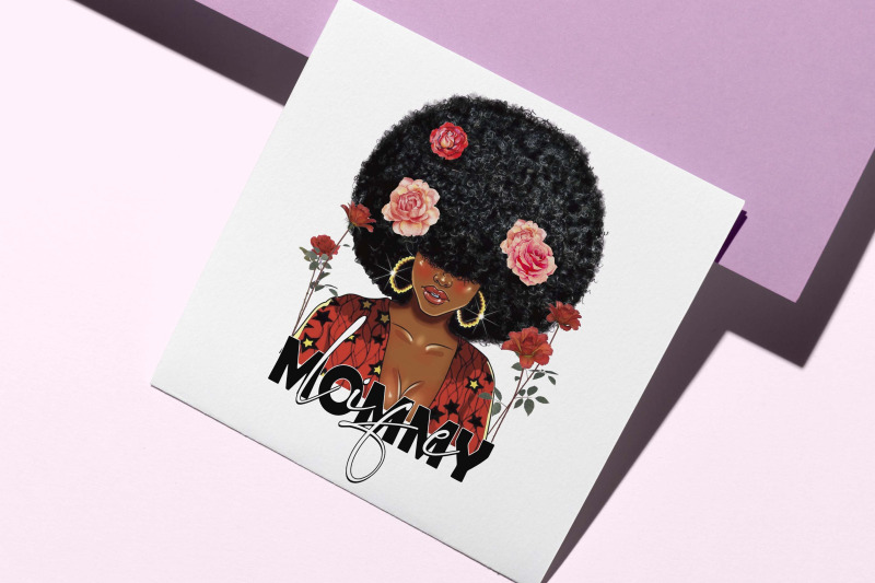 afro-mommy-life-sublimation-design