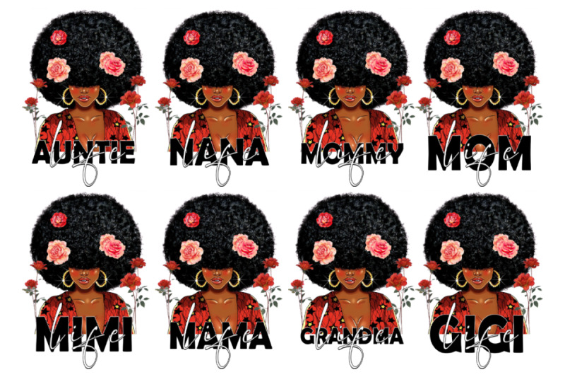 afro-mom-life-mothers-day-bundle-design