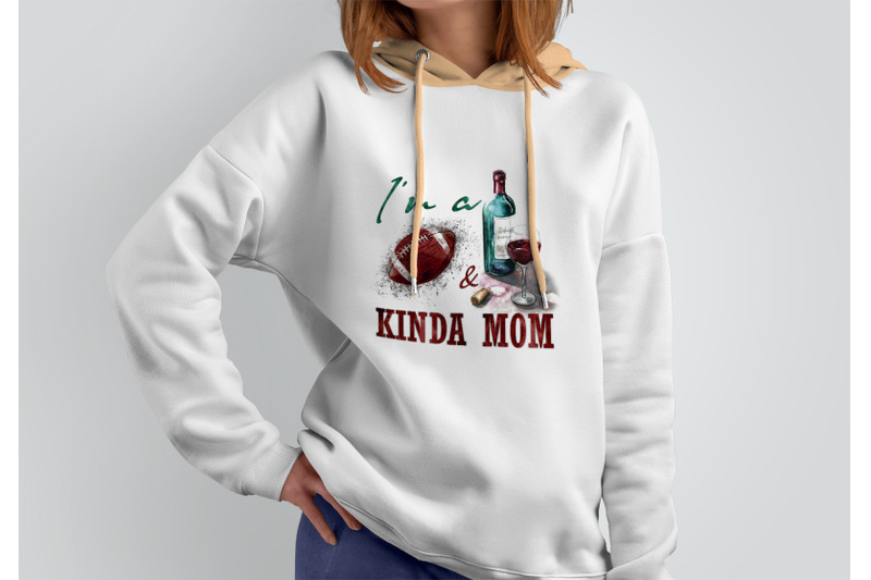 im-a-football-and-wine-kinda-mom-png