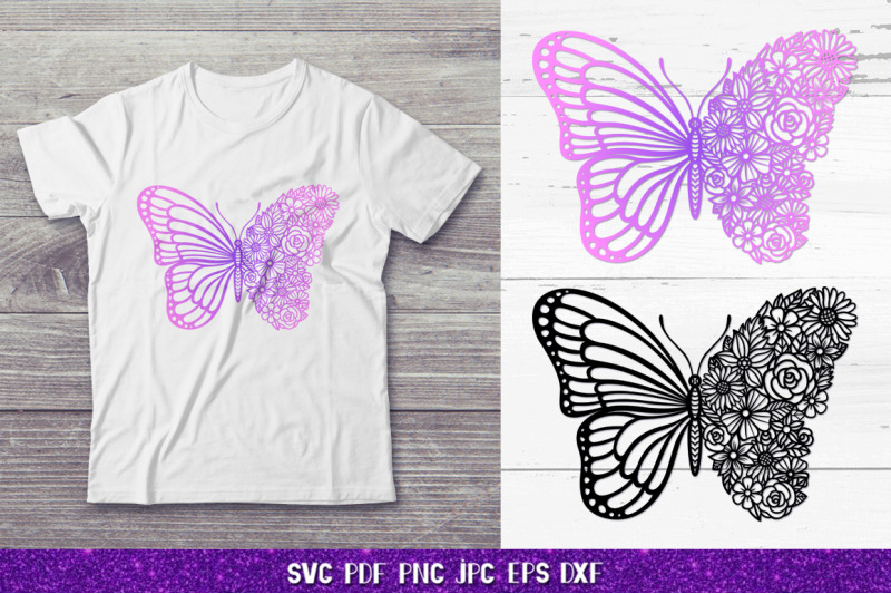 butterfly-svg-butterfly-flower-papercut-butterfly-monogram